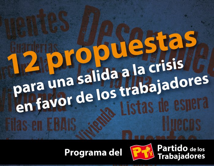 Programa de Partido: Porqué el pueblo trabajador necesita una alternativa de lucha para solucionar la crisis del país a su favor