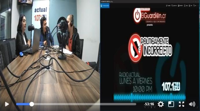 Jhon Vega: Entrevista Políticamente Incorrecto, Radio Actual 107.1 FM