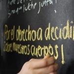 Pizarra Lucha Mujer 8M